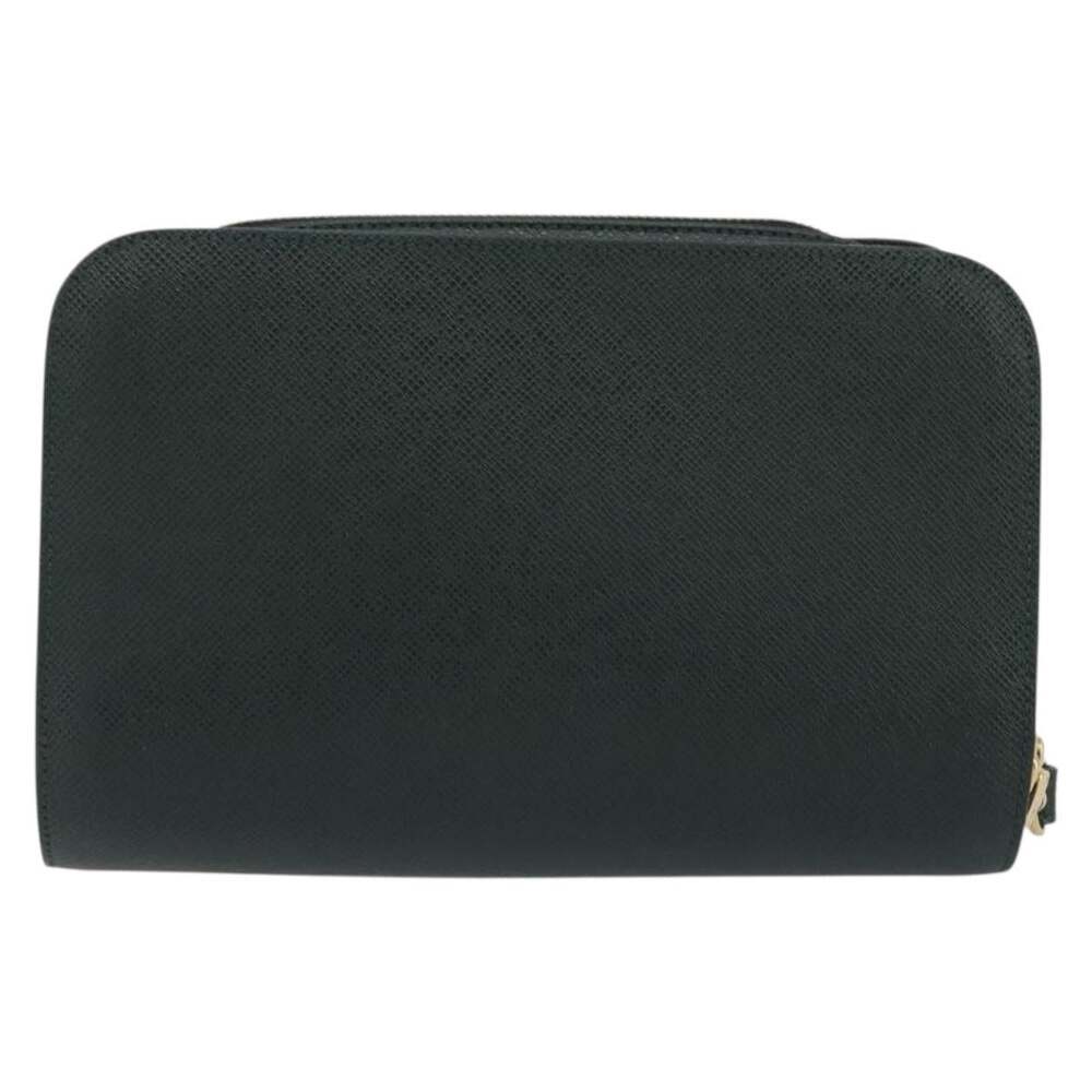 Louis Vuitton Taiga Baikal Clutch Green